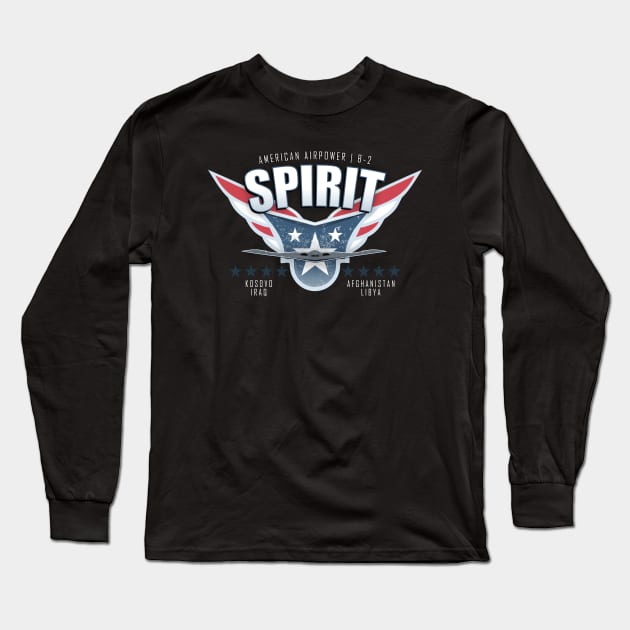 B-2 Spirit Long Sleeve T-Shirt by TCP